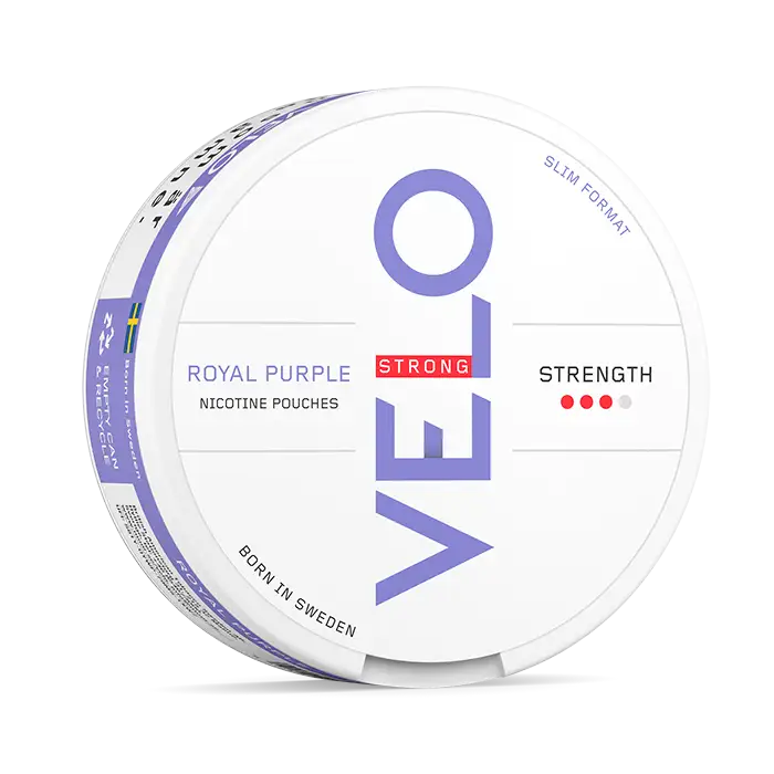 VELO ROYAL PURPLE STRONG SLIM 10MG