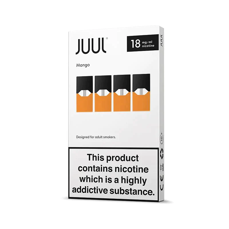 Juul Mango Pods USA 18mg