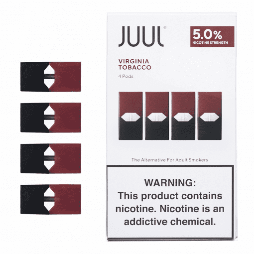Juul Pod Virginia Tobacco Pods 5% USA
