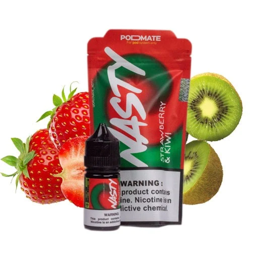 NASTY PODMATE SALTNIC STRAWBERRY & KIWI 30ML